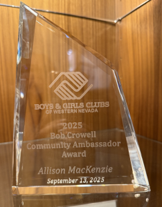Bob Crowell Community Ambassador Award